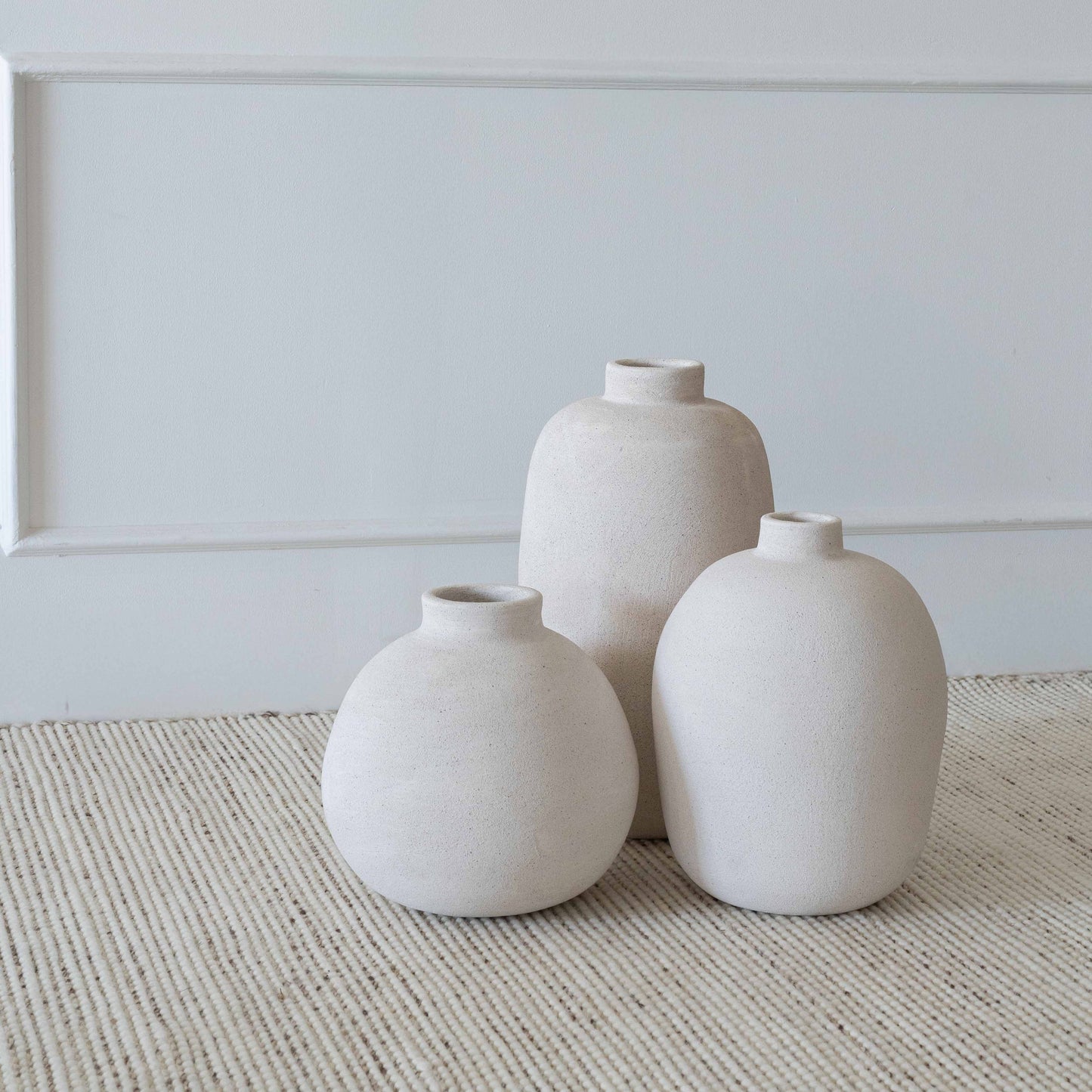 Crystal White Vessel Flower Pot 19th Century Vase - Indoor & Outdoor