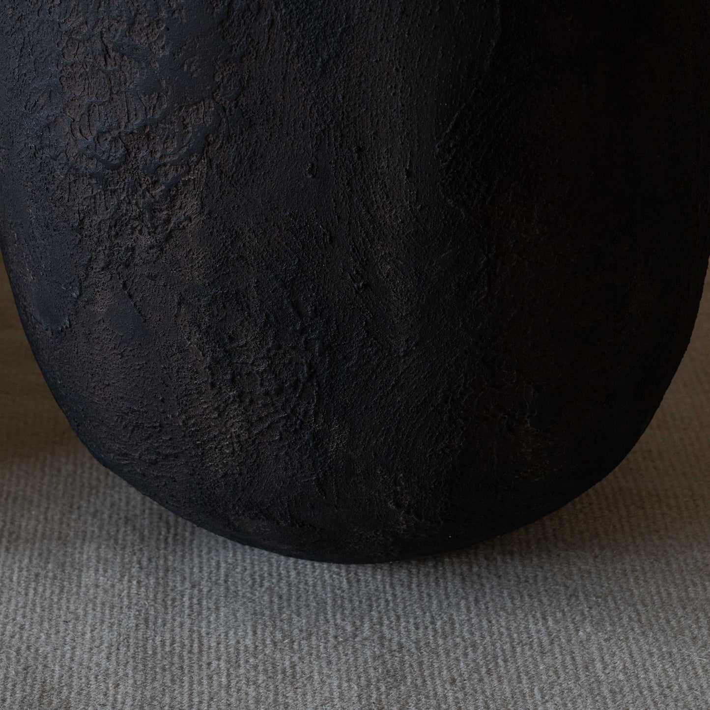 Handmade 19th Century Spanish Fibre Glass Big Tree Pot | Big Vase