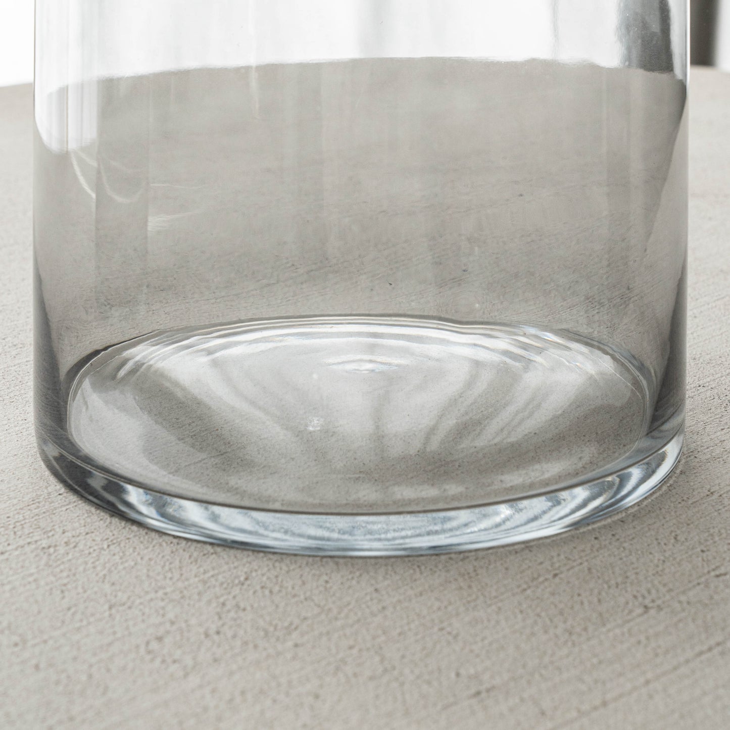 Odessa Decorative Glass Vase | Flower Pot (CLEAR)