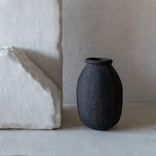 Handmade 19th Century Spanish Fibre Glass Big Tree Pot | Big Vase