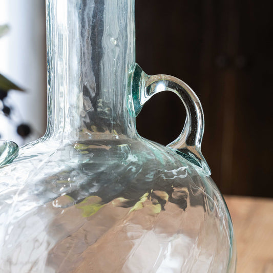 Baladi Classic Blue Decorative Drinking Glass Water Jug | Jar