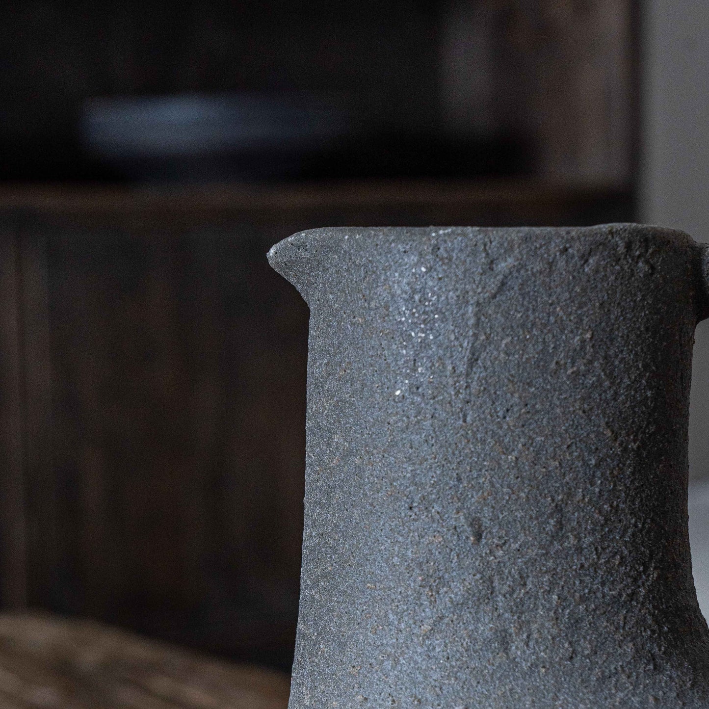 Charm Decorative Terracotta Jar With Handle | Flower Pot