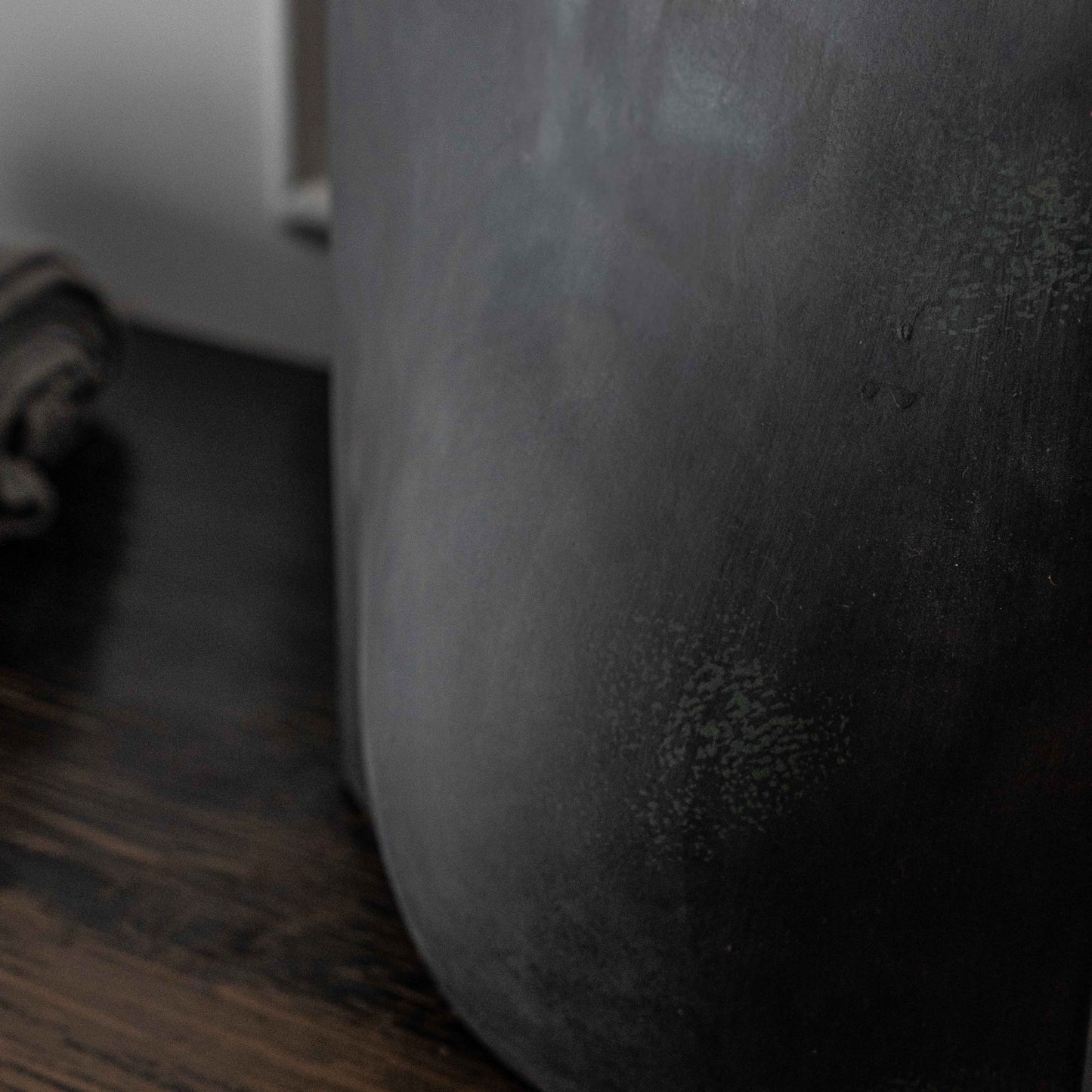 Ember Decorative Rectangle Black Vase | Flower Pot