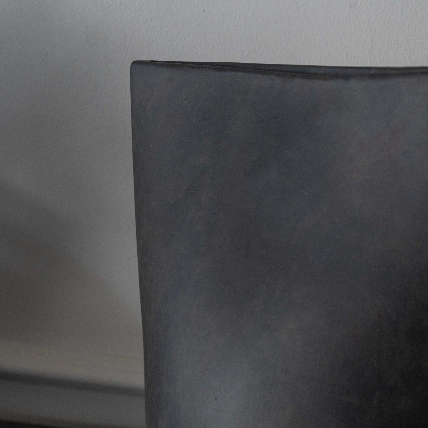 Ember Decorative Rectangle Black Vase | Flower Pot