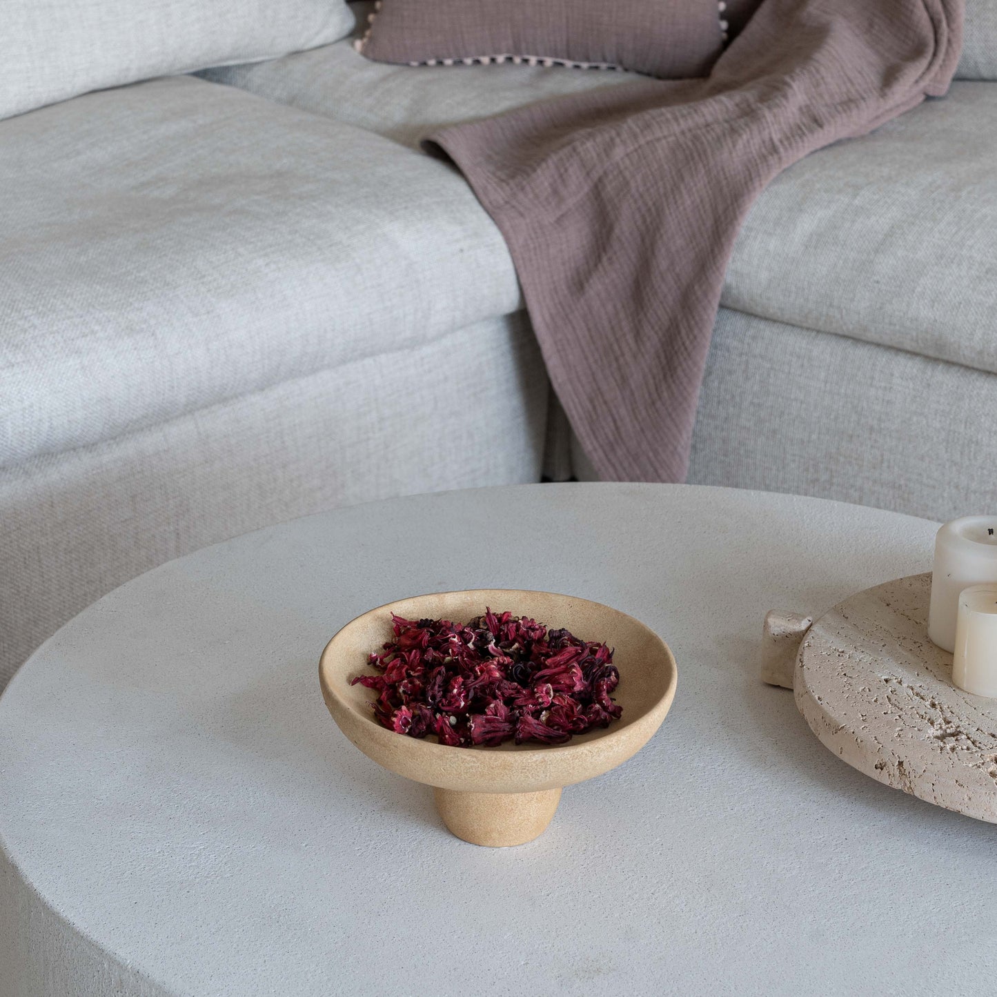 Relic Black & Beige Decorative Fruit Bowl | Table Bowl
